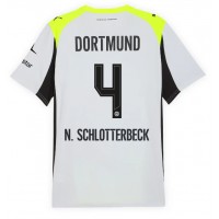 Stroje piłkarskie Borussia Dortmund Nico Schlotterbeck #4 Koszulka Wyjazdowej 2025-26 Krótki Rękaw